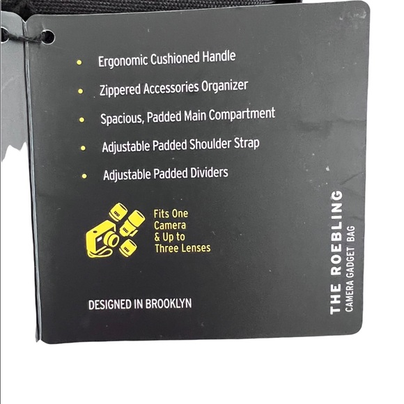 NEW Koah Roebling Street Camera System Gadget Bag with Accessory & Cleaning Kit - Picture 12 of 12